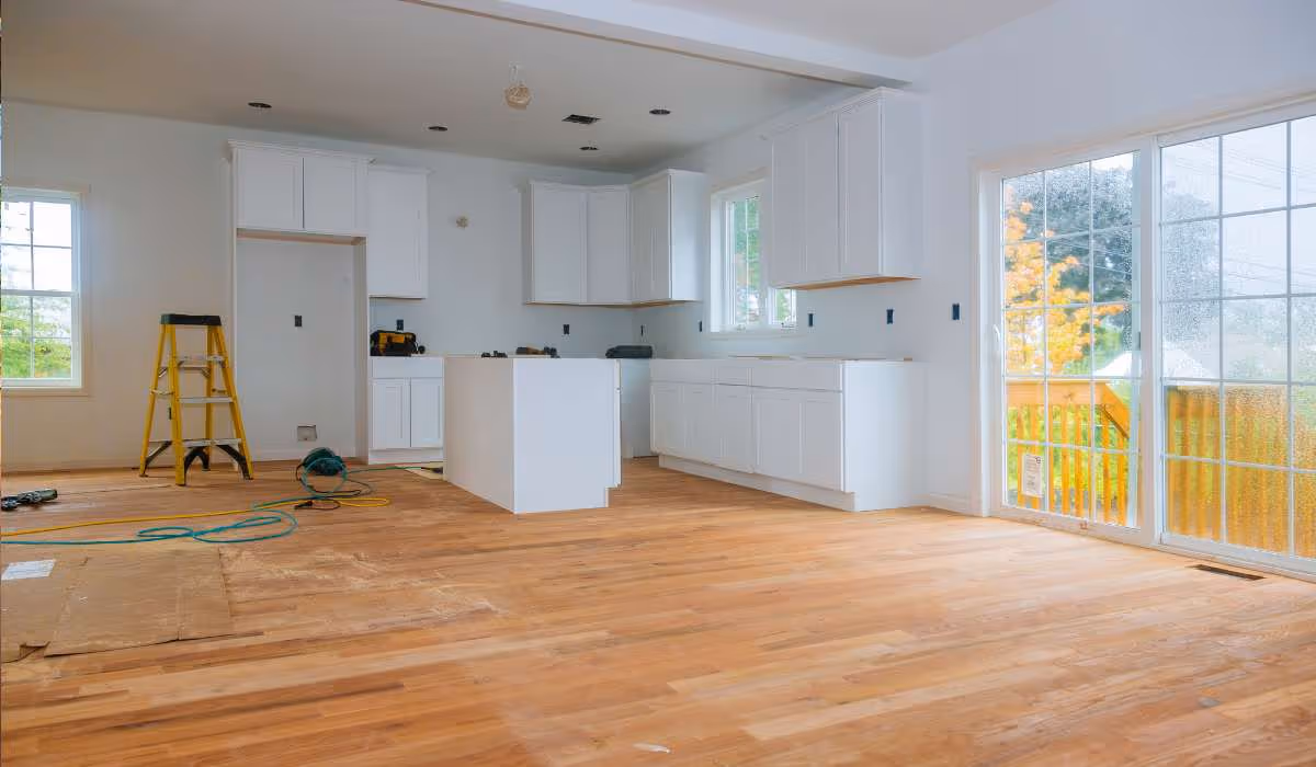 Home remodeling and improvement project detail